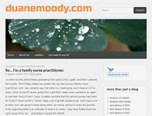Tablet Screenshot of duanemoody.com